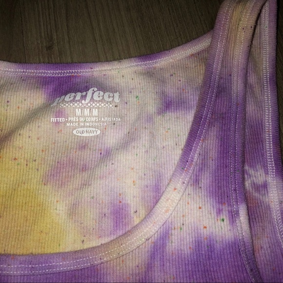 Hand dyed tank top - Picture 3 of 5